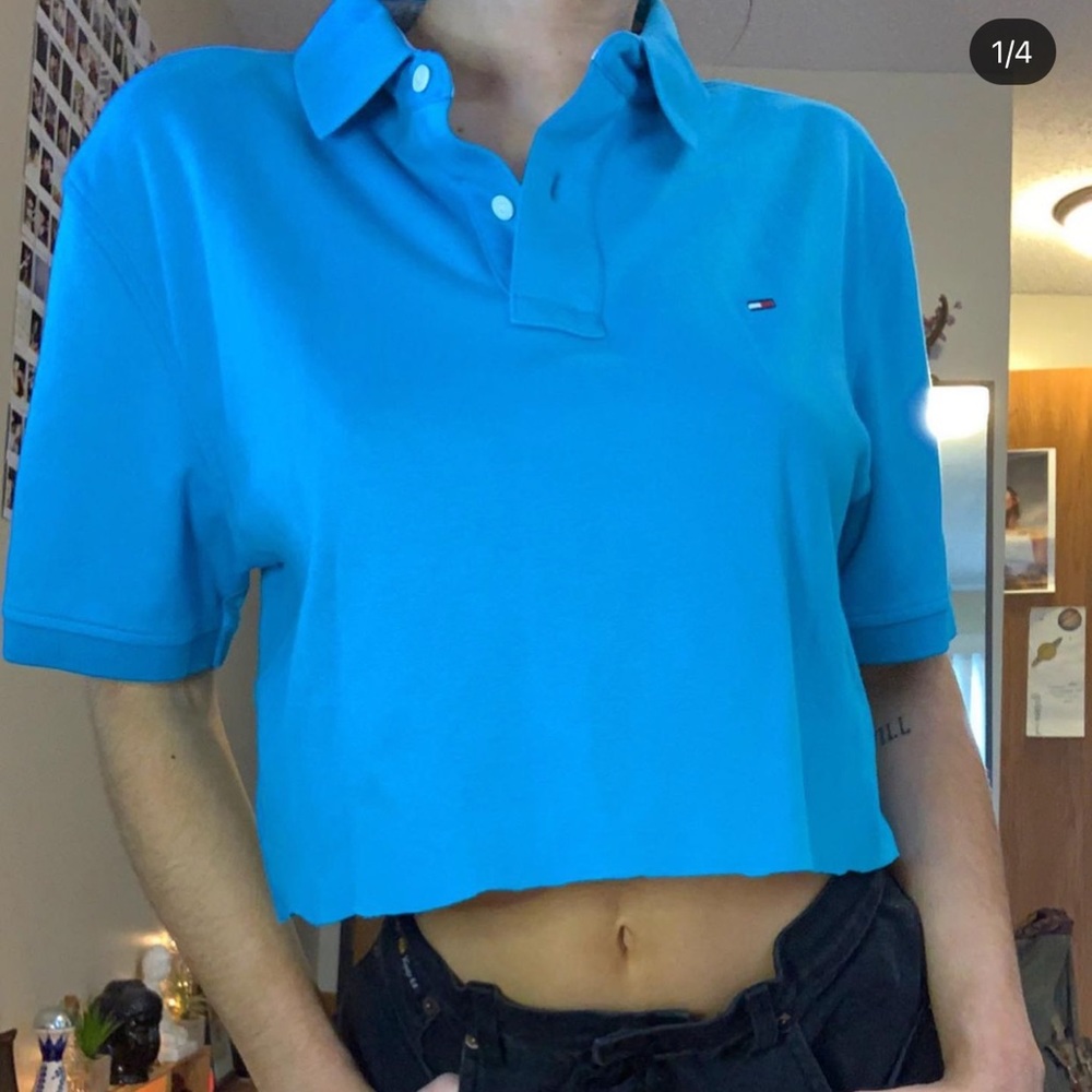 reworked tommy hilfiger top